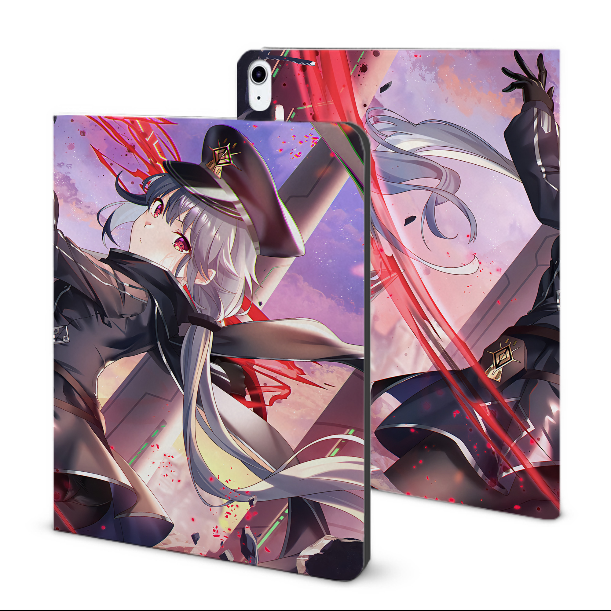 （画像用） 遊☆戯☆王 Yu-Gi-Oh! IPad ケース ブック型 PUレザー TPU 耐衝撃 軽量 薄型 ペン収納なし 全面保護 IPad 各モデル対応